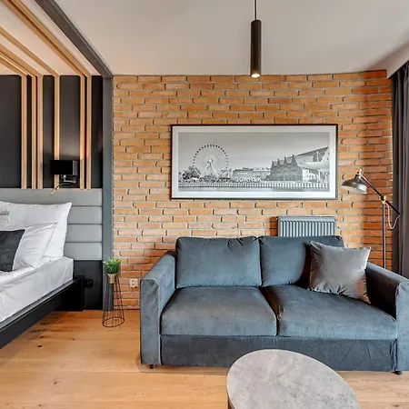 Nadmotlawie Riverside - Gym & Free Parking By Downtown Apartments Gdansk Exterior photo